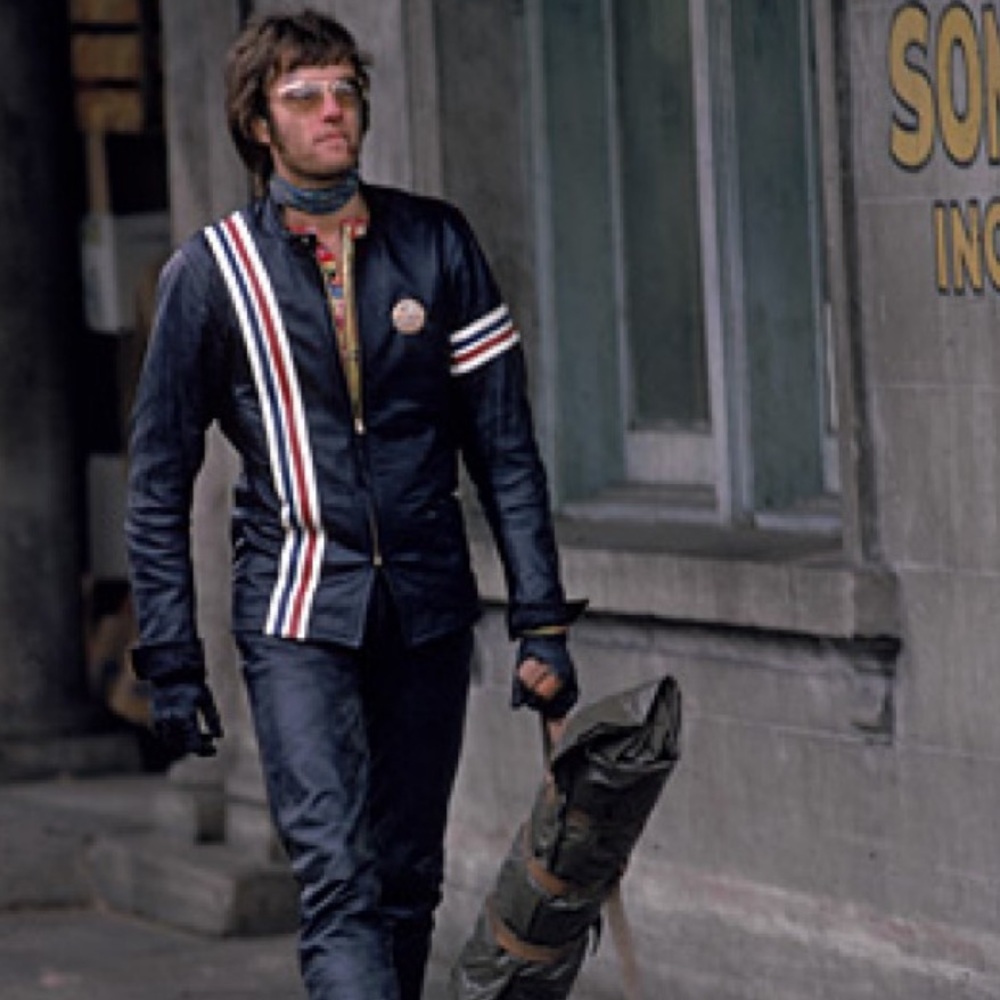 Easy Rider lined motorcycle Jacket nwot sz 42